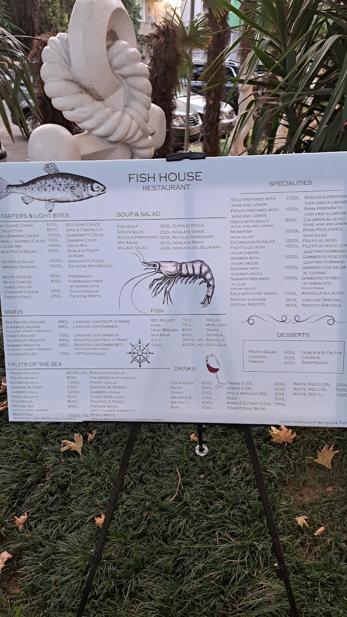 Menu Restorant 'fish House'-4