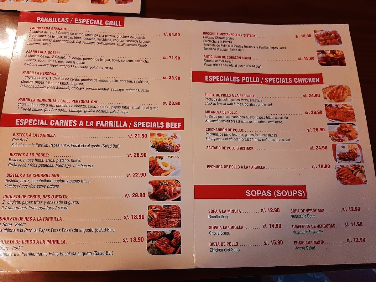 Menu Restorant Granada-1