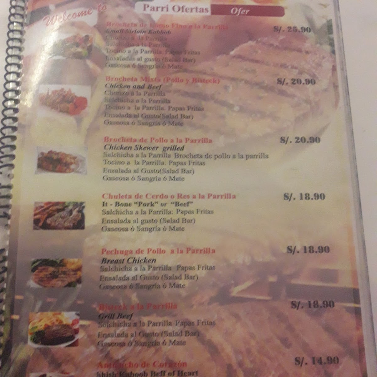 Menu Restorant Granada-2
