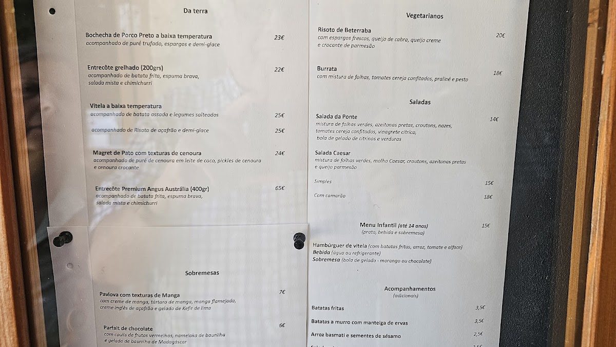 Menu Retiro Da Ponte-1