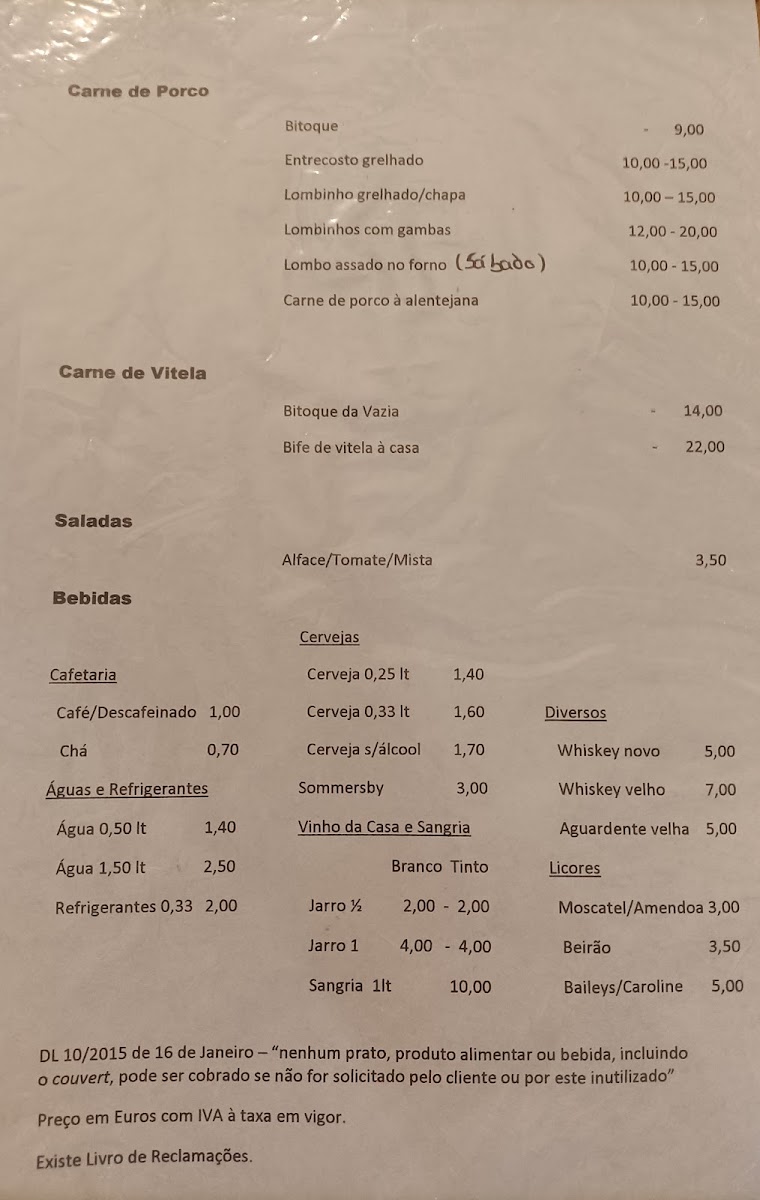 Menu Retiro Do Mocho-1
