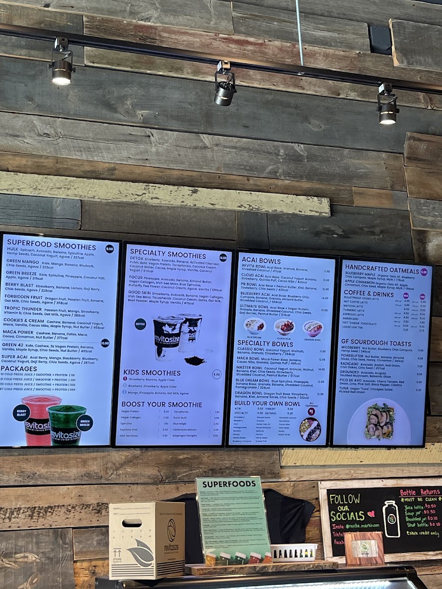 Menu Revitasize - Markham-7