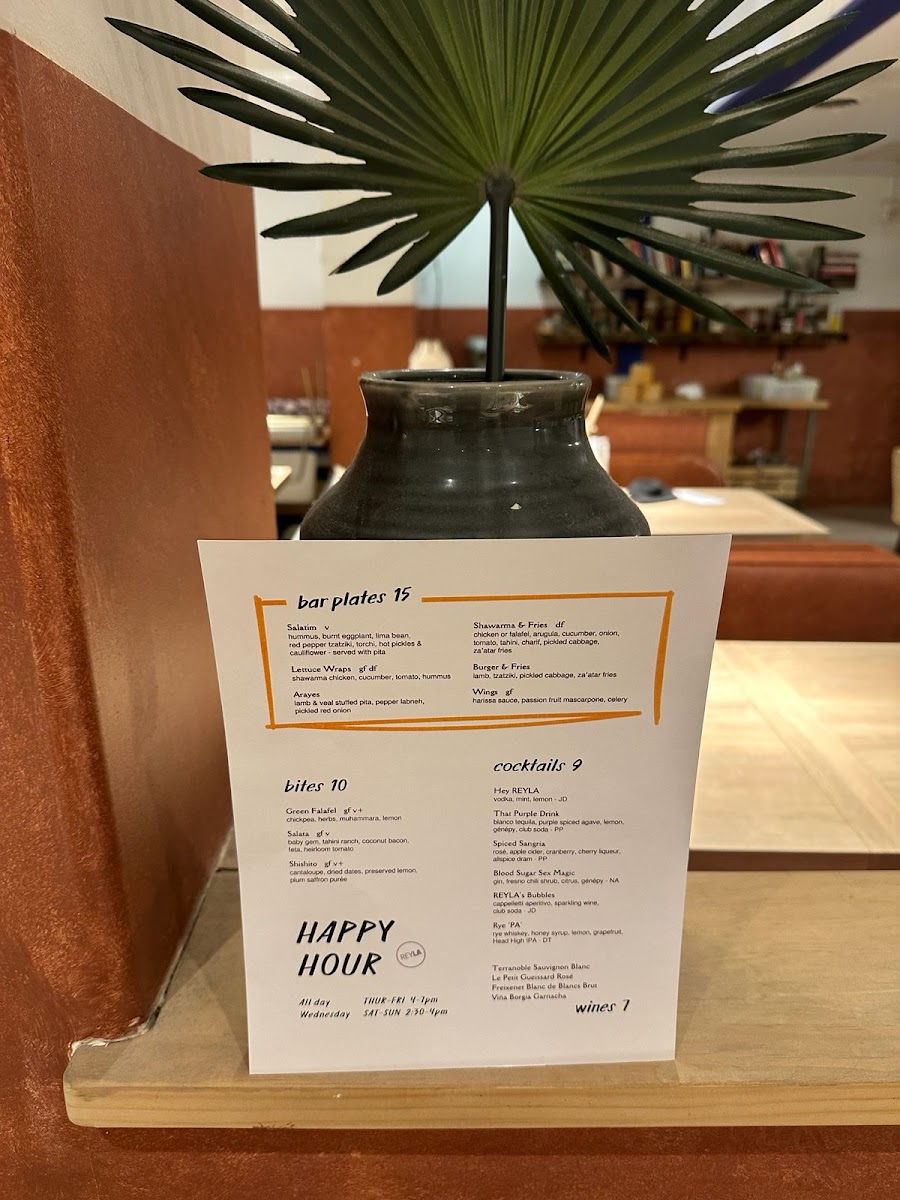 Menu Reyla-3