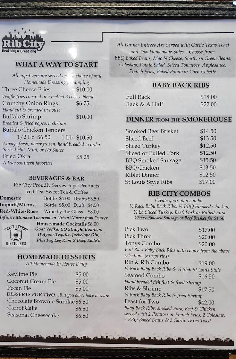 Menu Rib City Grill - Fruita-5