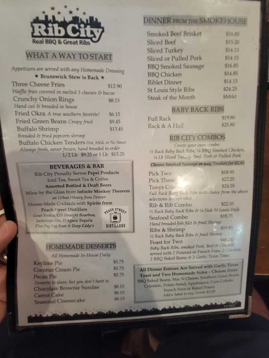 Menu Rib City Grill - Fruita-6