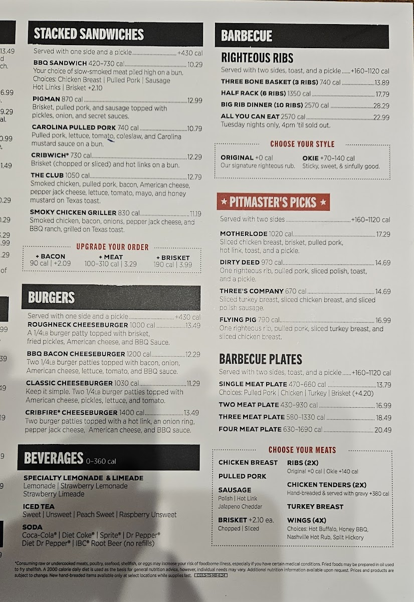 Menu Ribcrib Bbq & Grill-3