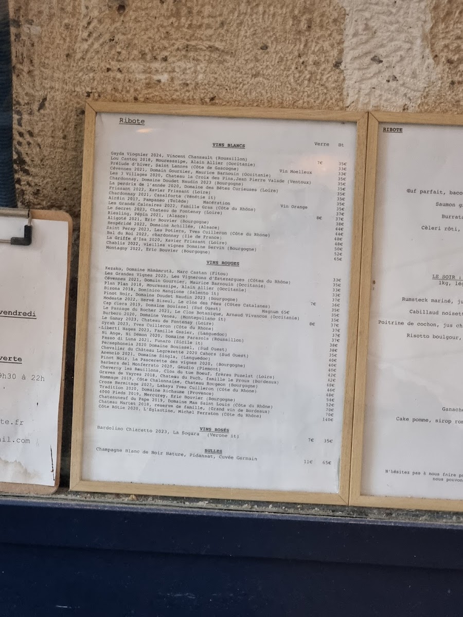 Menu Ribote-2