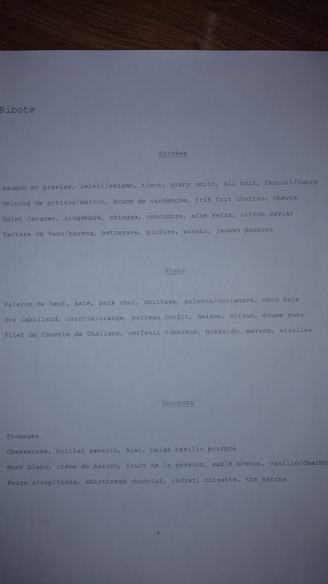 Menu Ribote-7