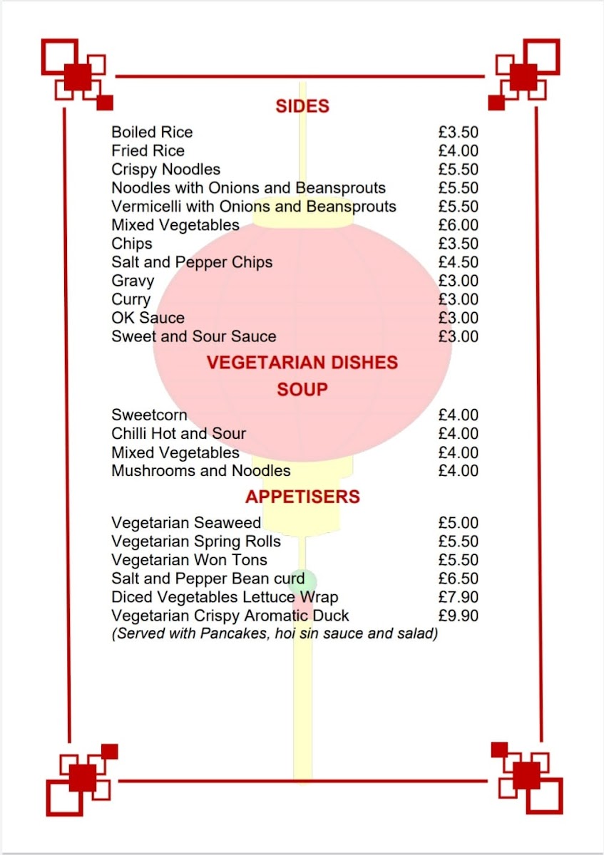 Menu Rice Paper Cantonese Restaurants & Takeaway-4