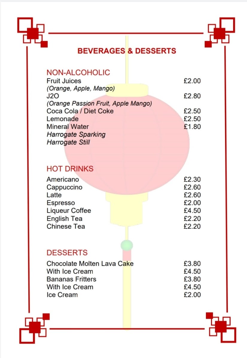 Menu Rice Paper Cantonese Restaurants & Takeaway-9