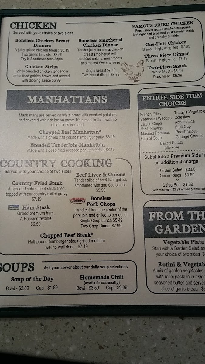 Menu Richards Restaurant - Decatur,in-10