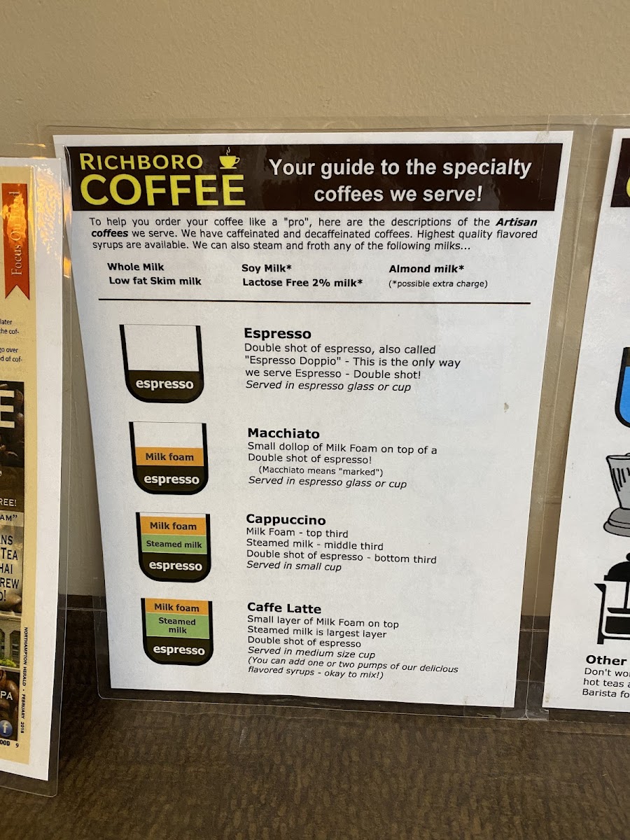 Menu Richboro Coffee & Roastery-1