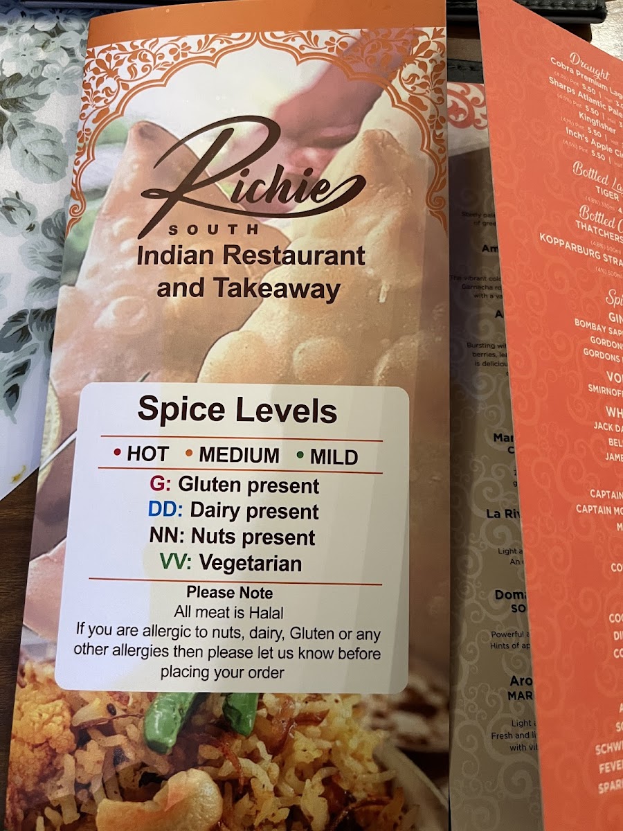 Menu Richie Indian Restaurant And Takeaway-5