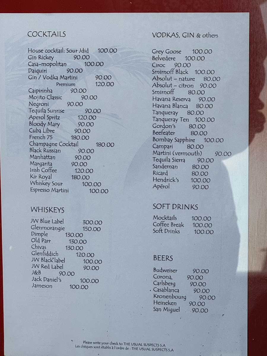 Menu Rick's Café-10