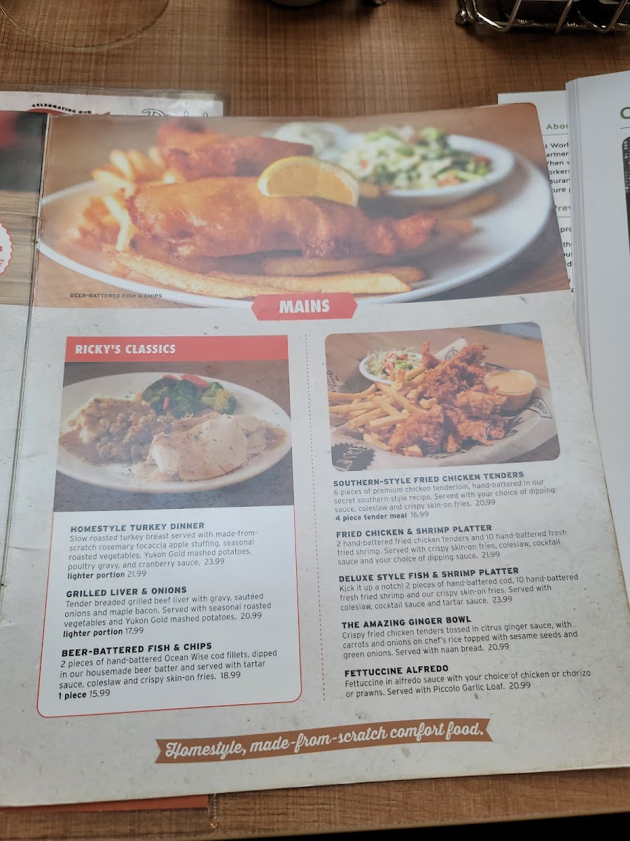 Menu Ricky's All Day Grill - Evergreen-3