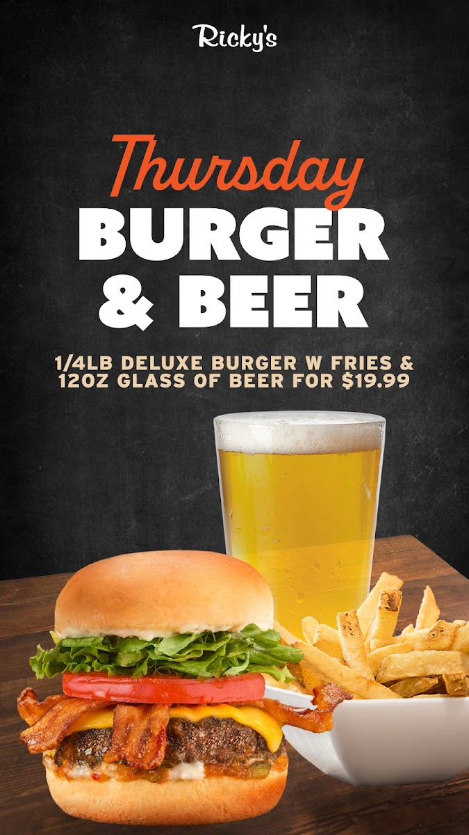 Menu Ricky's All Day Grill - Whitecourt-1