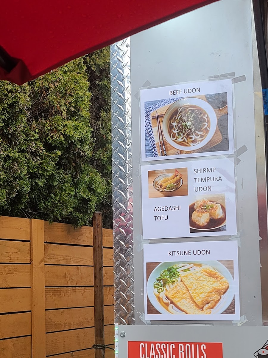 Menu Ricky's Sushi - Portland Oregon #1-6