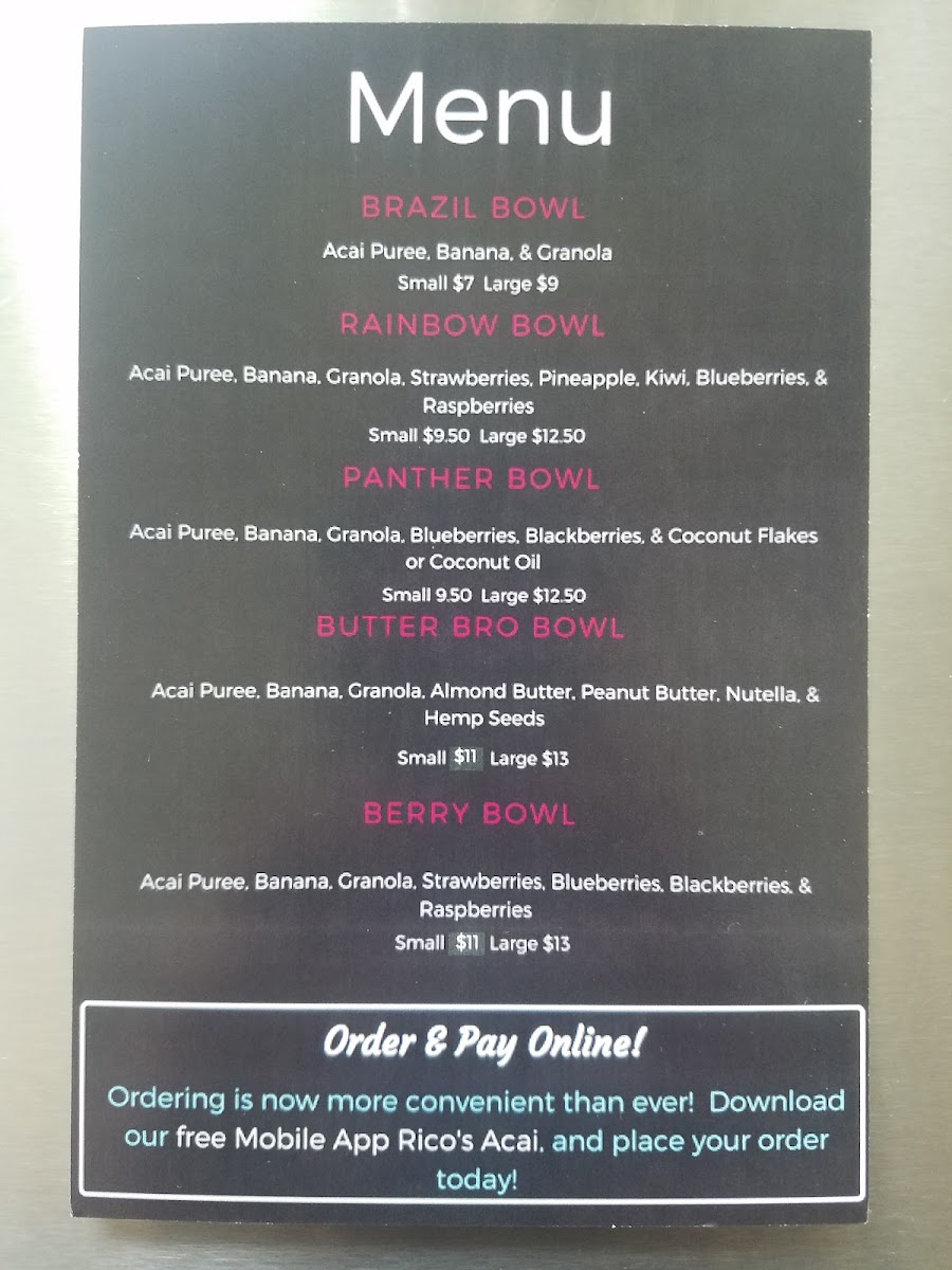 Menu Rico's Acai-4