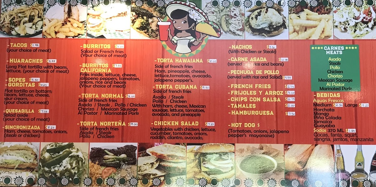 Menu Rico's Tacos La Comadre-4