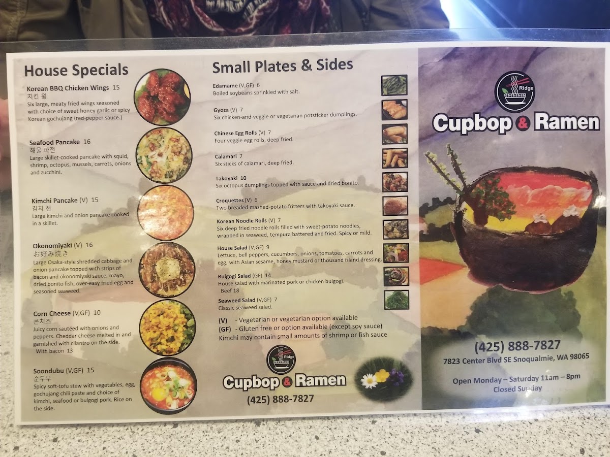 Menu Ridge Cupbop & Ramen-4