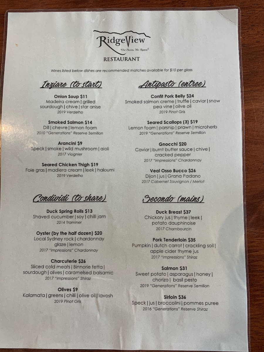 Menu Ridgeview-2