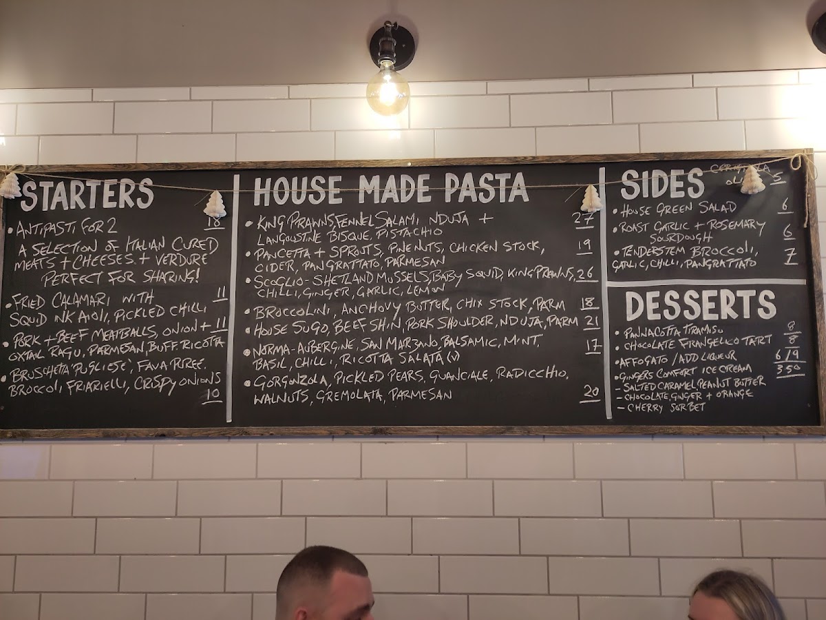 Menu Rigatoni's Altrincham-3