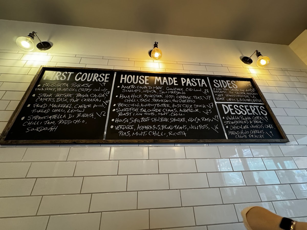 Menu Rigatoni's Altrincham-4