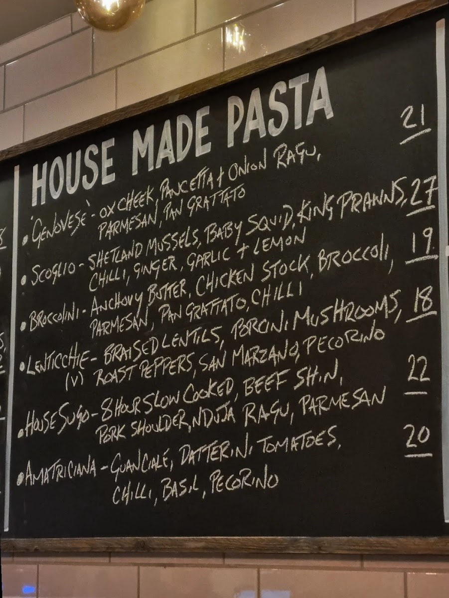 Menu Rigatoni's Altrincham-6