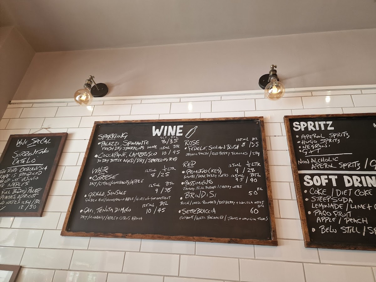 Menu Rigatoni's Altrincham-7