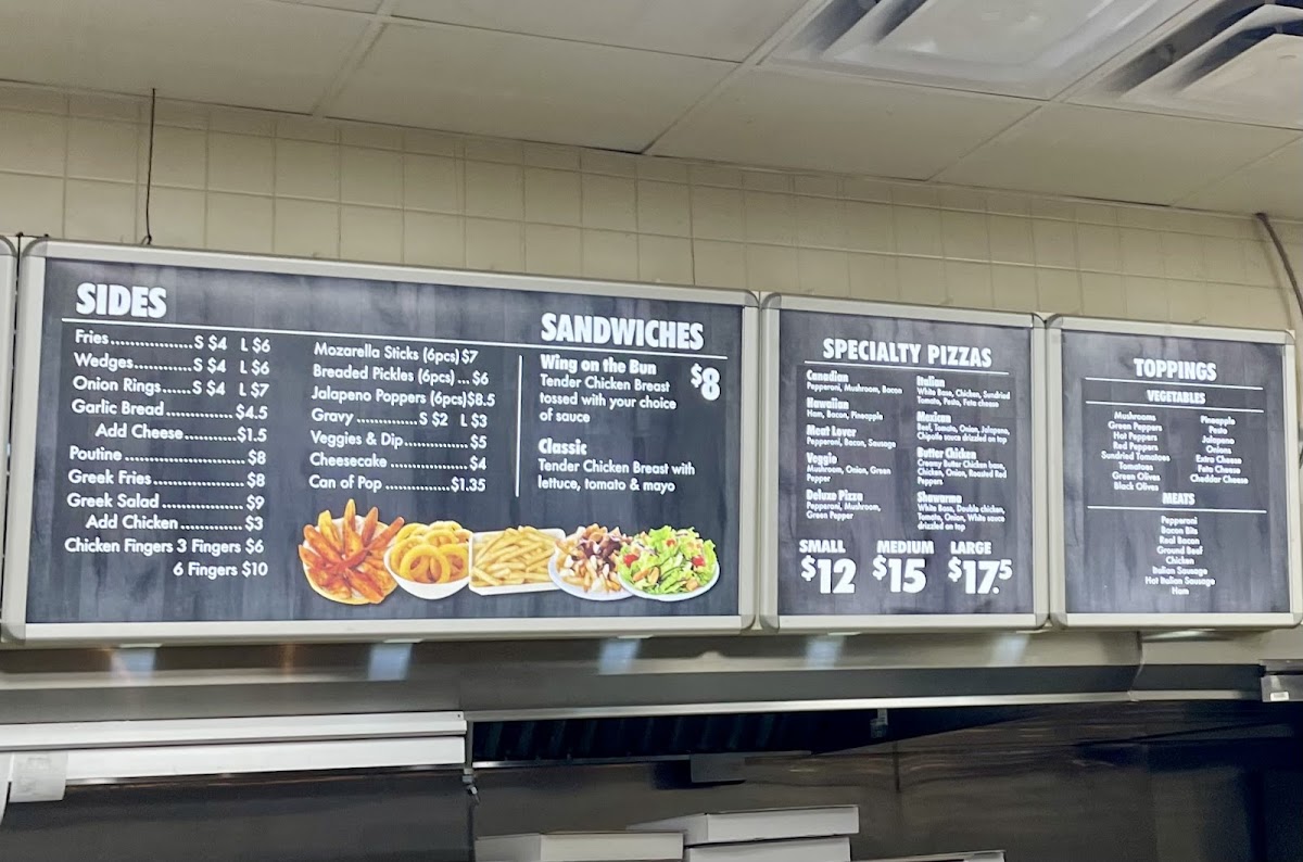 Menu Right Wingers , Best Wings In Burlington.-1