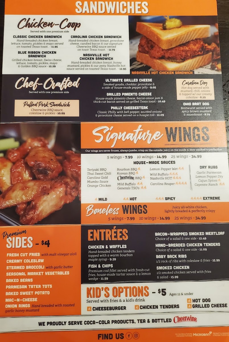 Menu Rigsby's Smoked Burgers, Wings & Grill-5