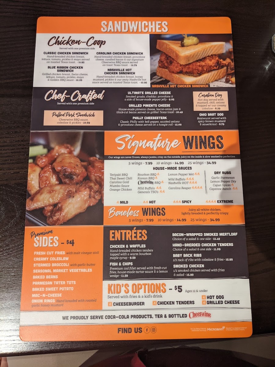 Menu Rigsby's Smoked Burgers, Wings & Grill-7