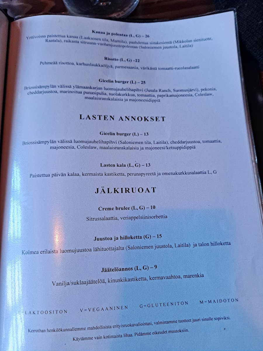 Menu Rikalanmäki - Rikalan Krouvi-1