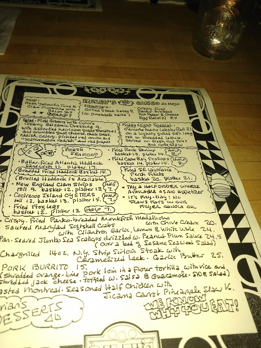 Menu Riley's-4