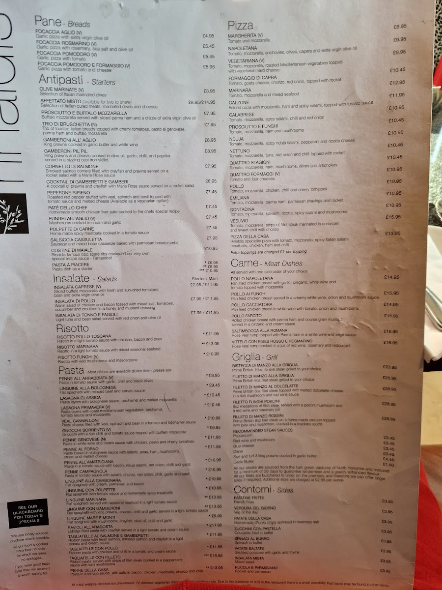 Menu Rinaldis Restaurant Ltd-3