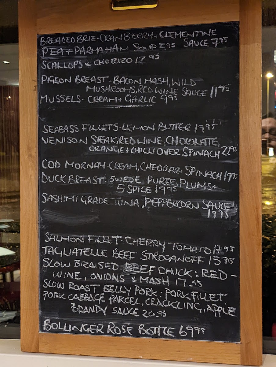 Menu Rinaldis Restaurant Ltd-4