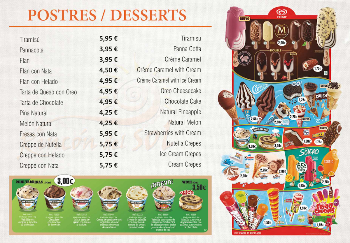 Menu Rincon Del Sol-7
