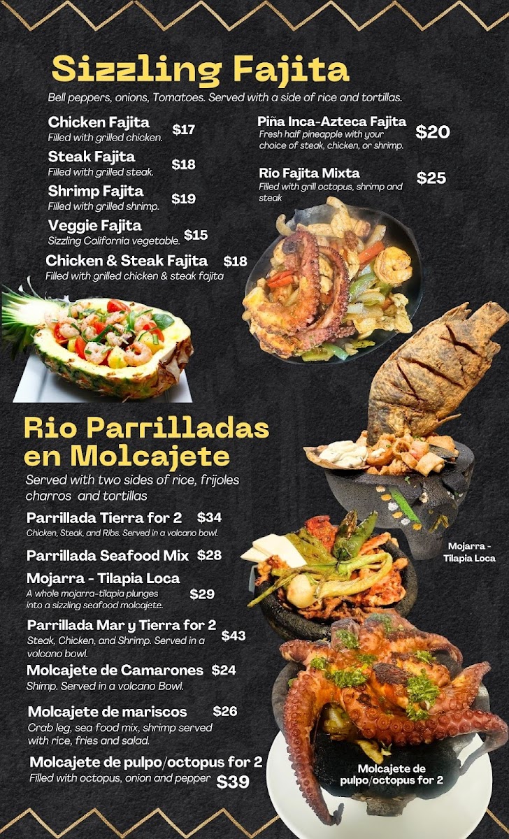 Menu Rio Mexican Restaurant-5