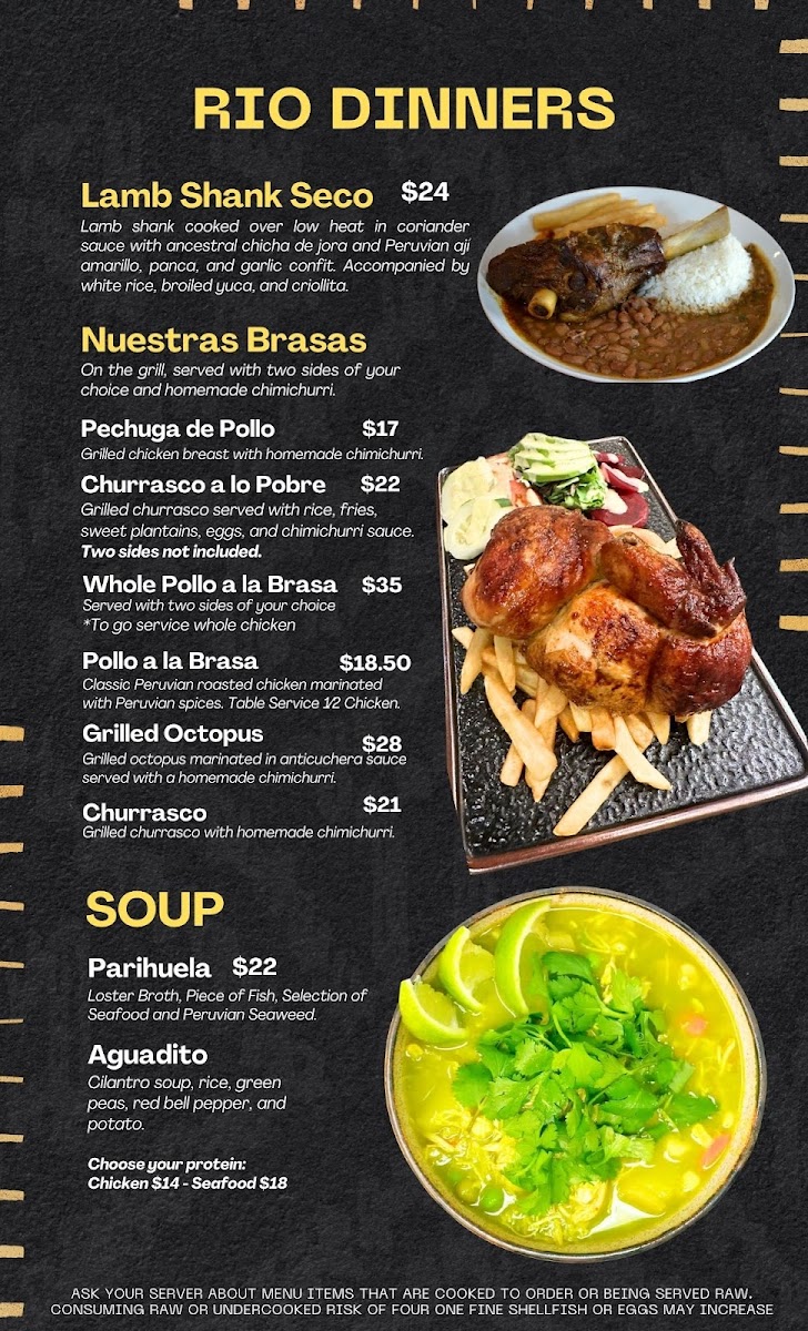 Menu Rio Mexican Restaurant-7