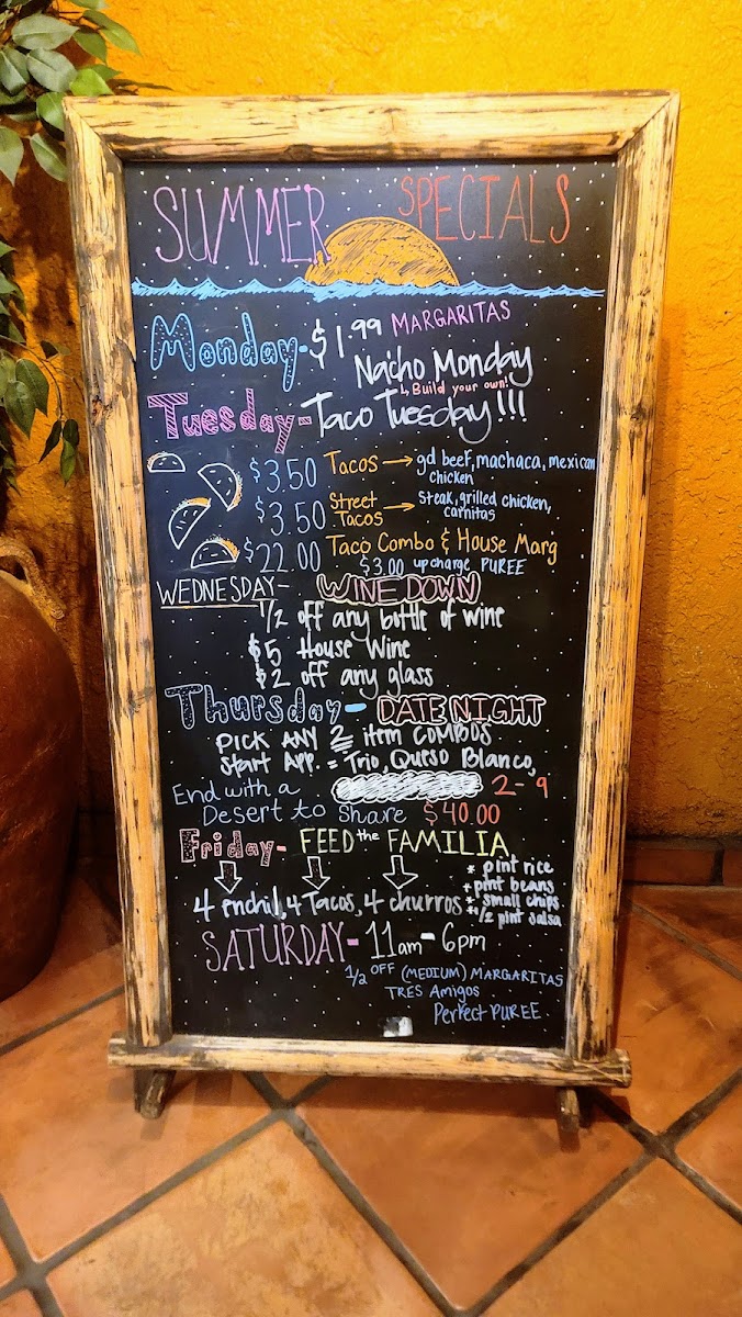 Menu Rio Mirage Cafe- El Mirage Location-3