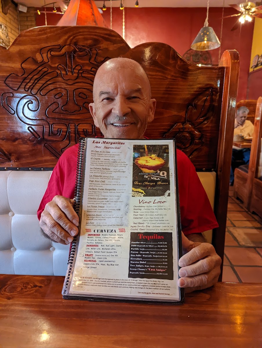 Menu Rio Mirage Cafe- El Mirage Location-5