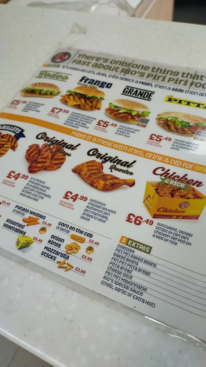 Menu Rio's Piri Piri Hodge Hill-5