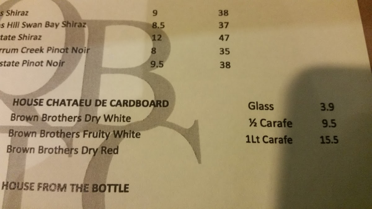 Menu Rip View Bistro-1