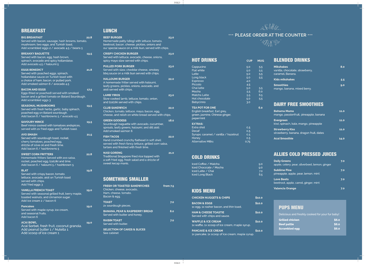 Menu Ripples Cafe & Bar-1