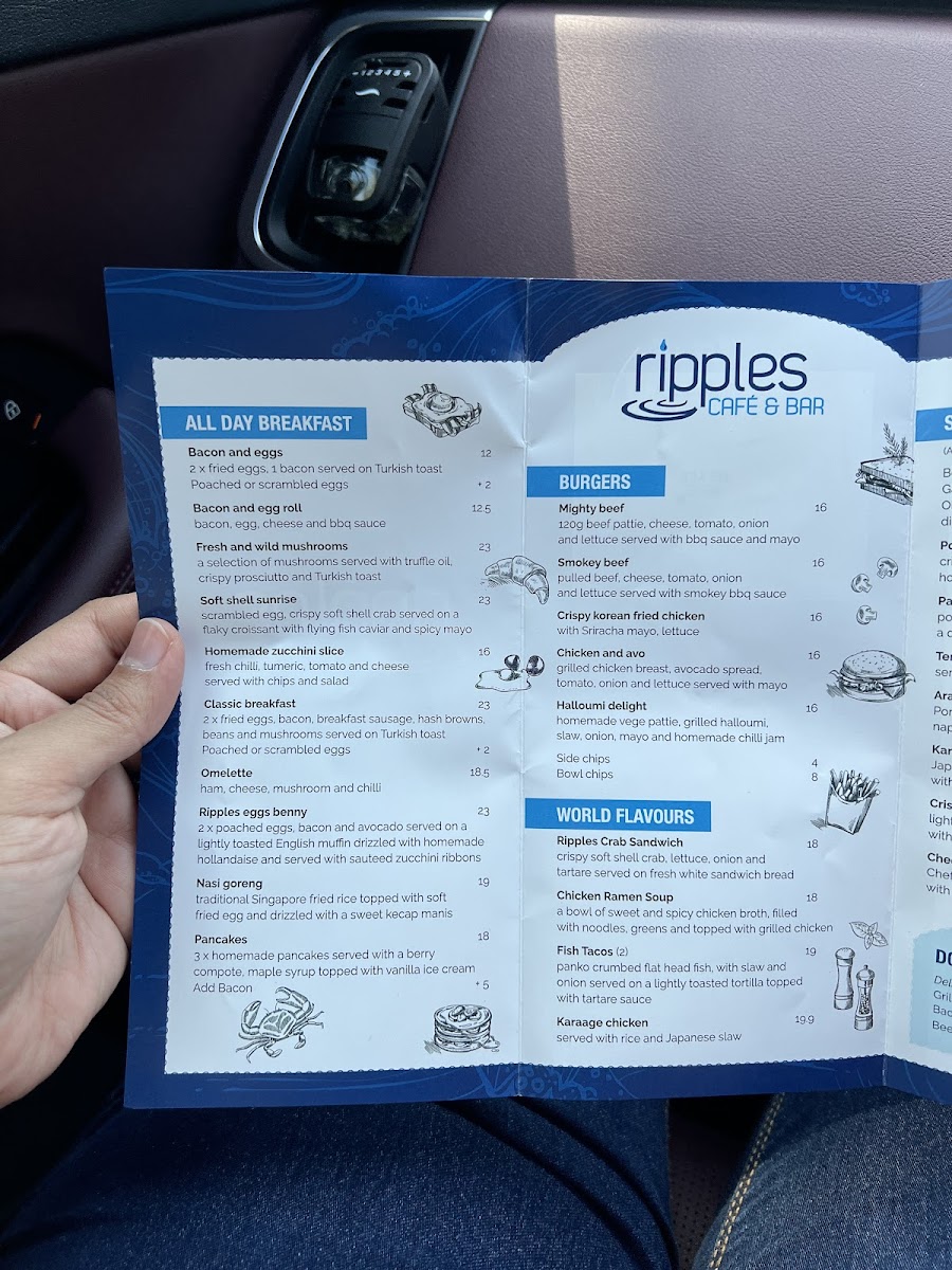 Menu Ripples Cafe & Bar-5