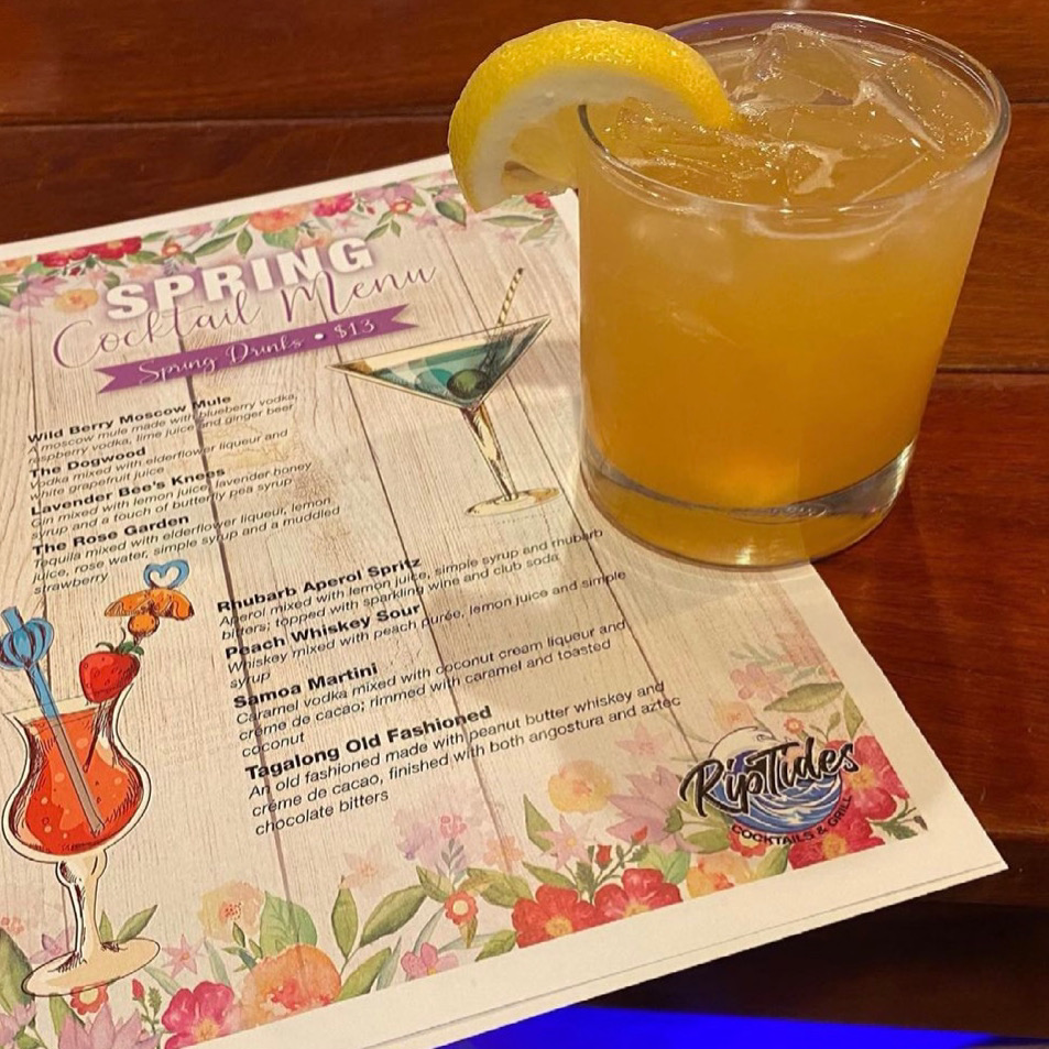 Menu Riptides Cocktails And Grill-8