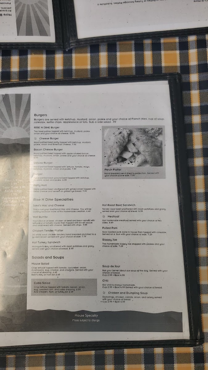 Menu Rise N Dine-5