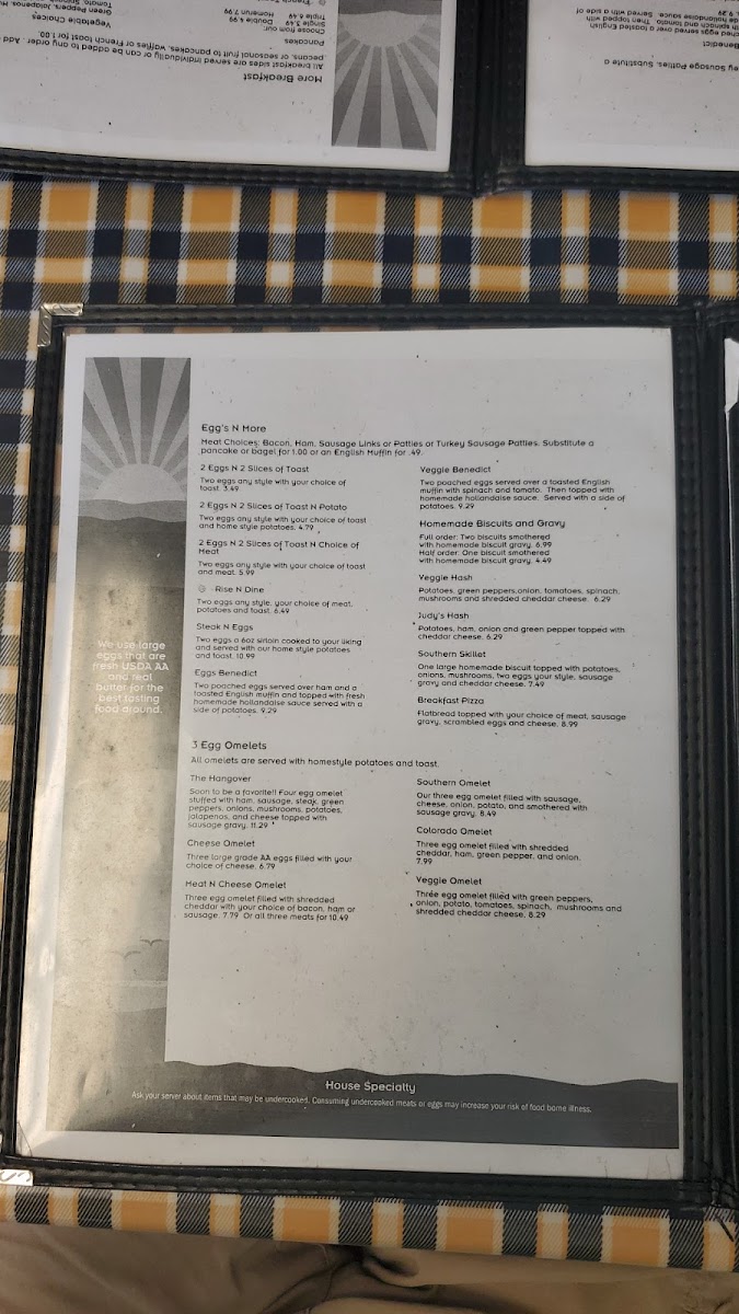 Menu Rise N Dine-6