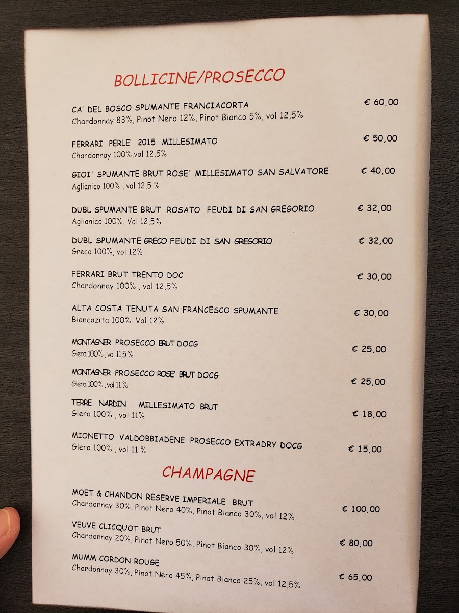 Menu Ristorante '34 Da Lucia'-4