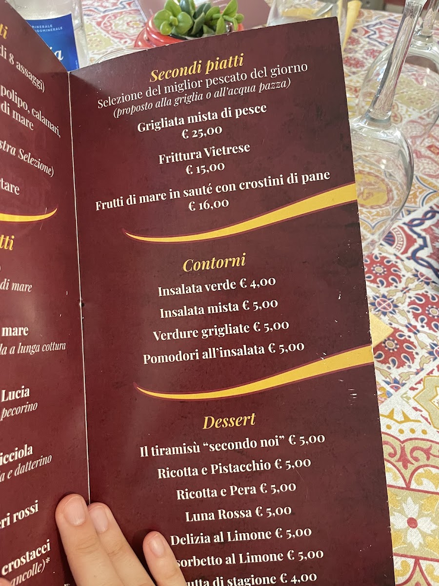 Menu Ristorante '34 Da Lucia'-6